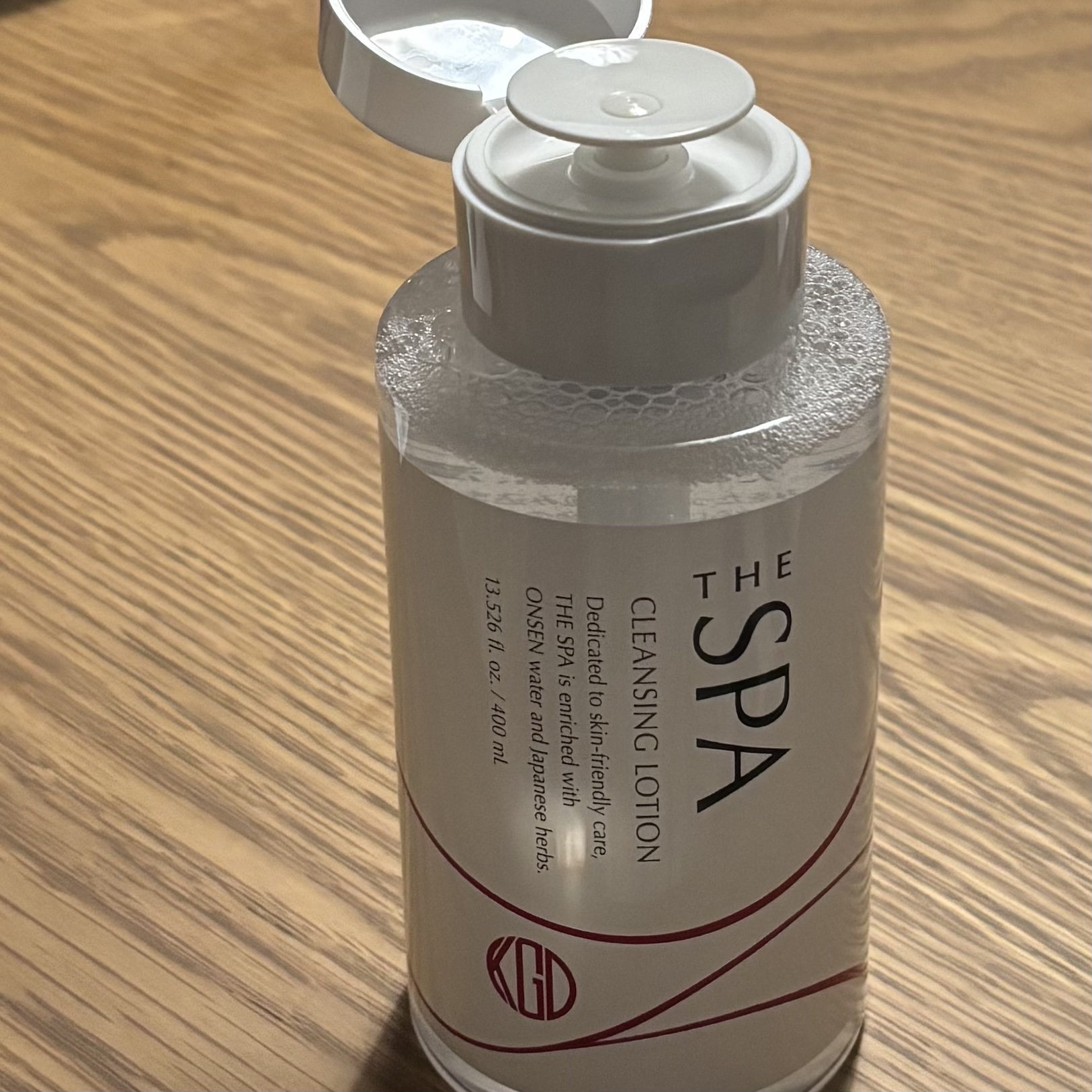THE SPA クレンジングローション 300mL/Koh Gen Do/クレンジングウォーターを使ったクチコミ（1枚目）