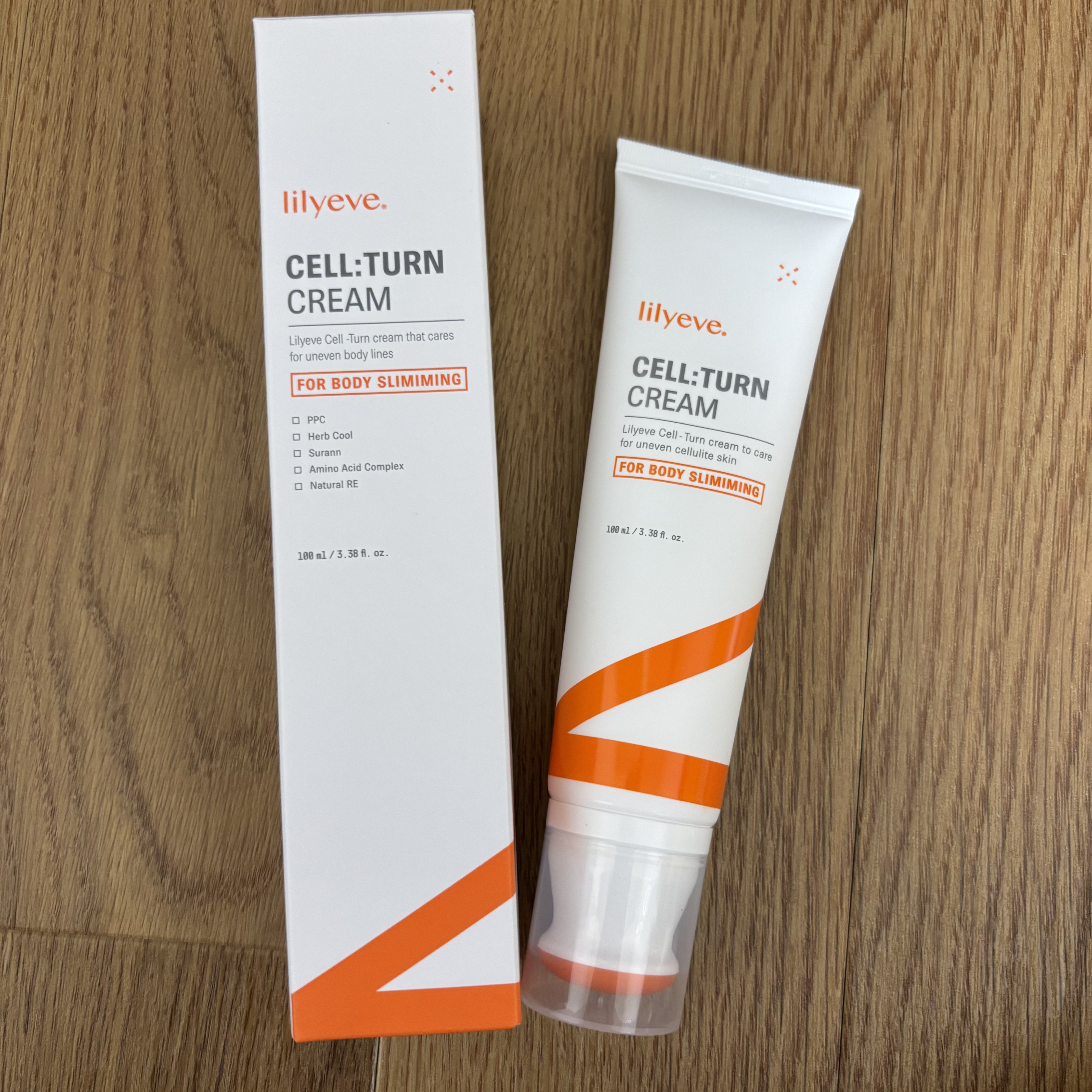 ディセラクリーム＋ローラーset/リリーイブ/レッグ・フットケアを使ったクチコミ（1枚目）