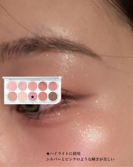 ライトオンアイズシャドウパレット/ルミル/アイシャドウパレットを使ったクチコミ(4枚目)