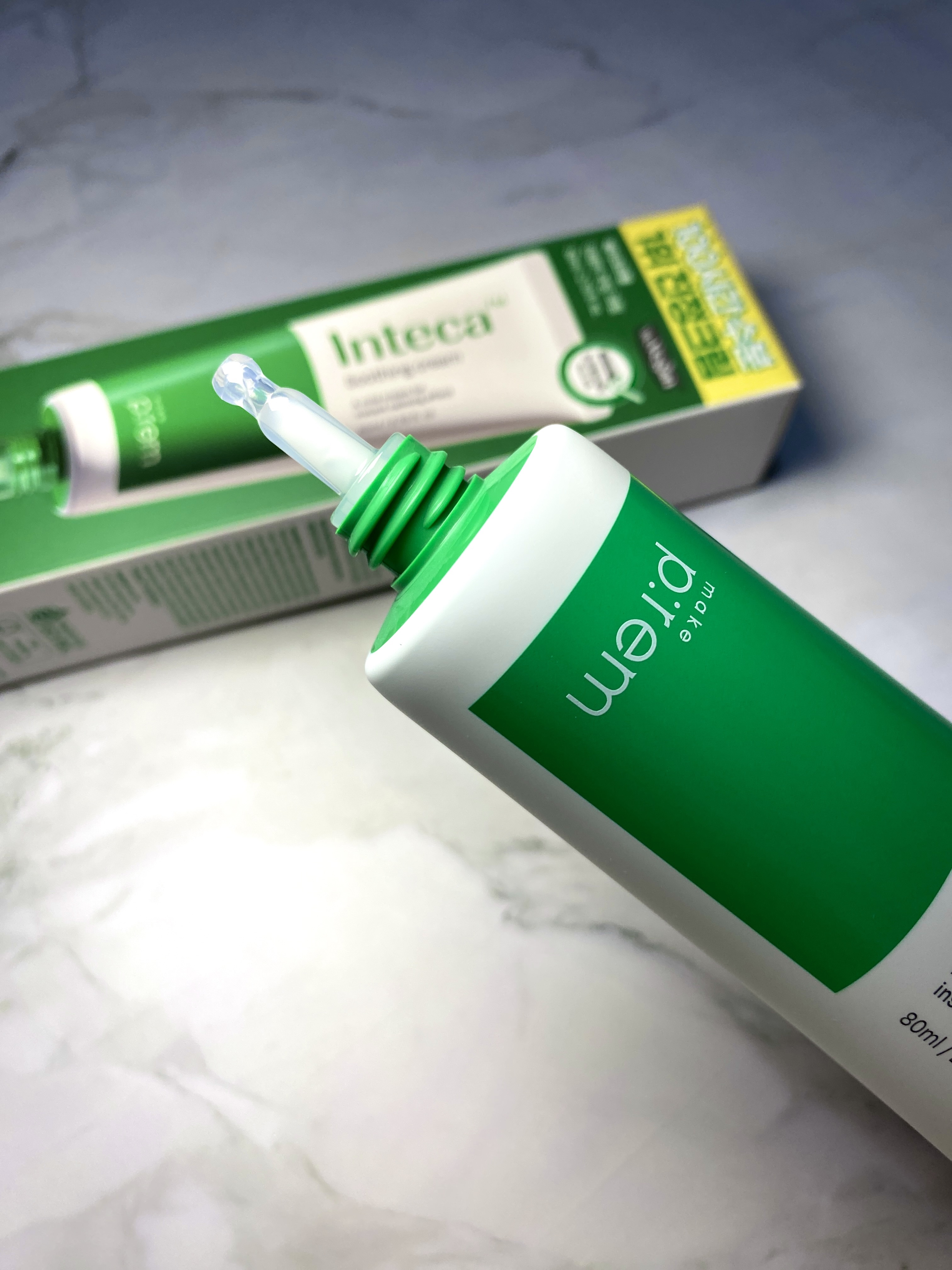 インテカ スージングクリーム/make prem/フェイスクリームを使ったクチコミ（2枚目）