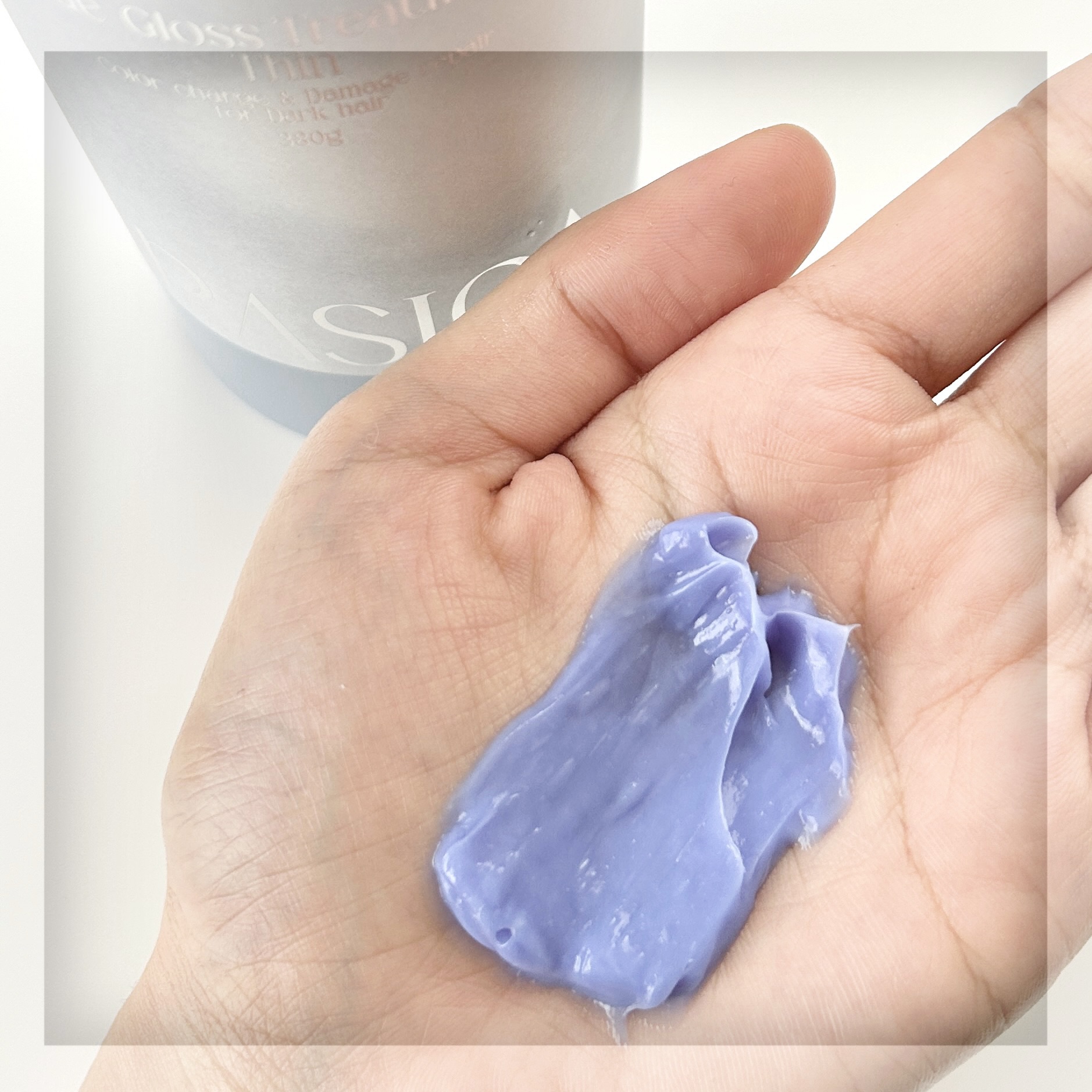 ブルーグロスシャンプー/トリートメント トリートメント 02〈細い髪用〉 380g/rasica/市販シャンプーを使ったクチコミ（3枚目）