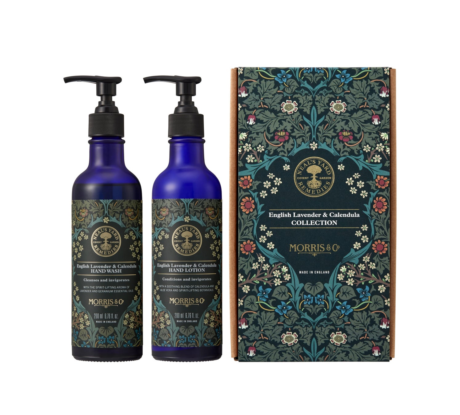 ニールズヤード レメディーズ モリス＆コー イングリッシュラベンダー＆カレンデュラ ハンドケアギフト 