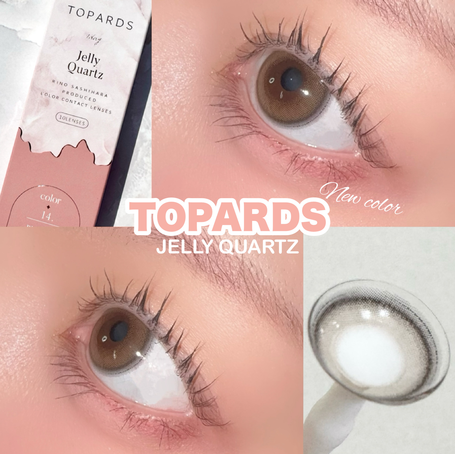 TOPARS TORIC 1day デートトパーズ/TOPARDS/ワンデー（１DAY）カラコンを使ったクチコミ（2枚目）