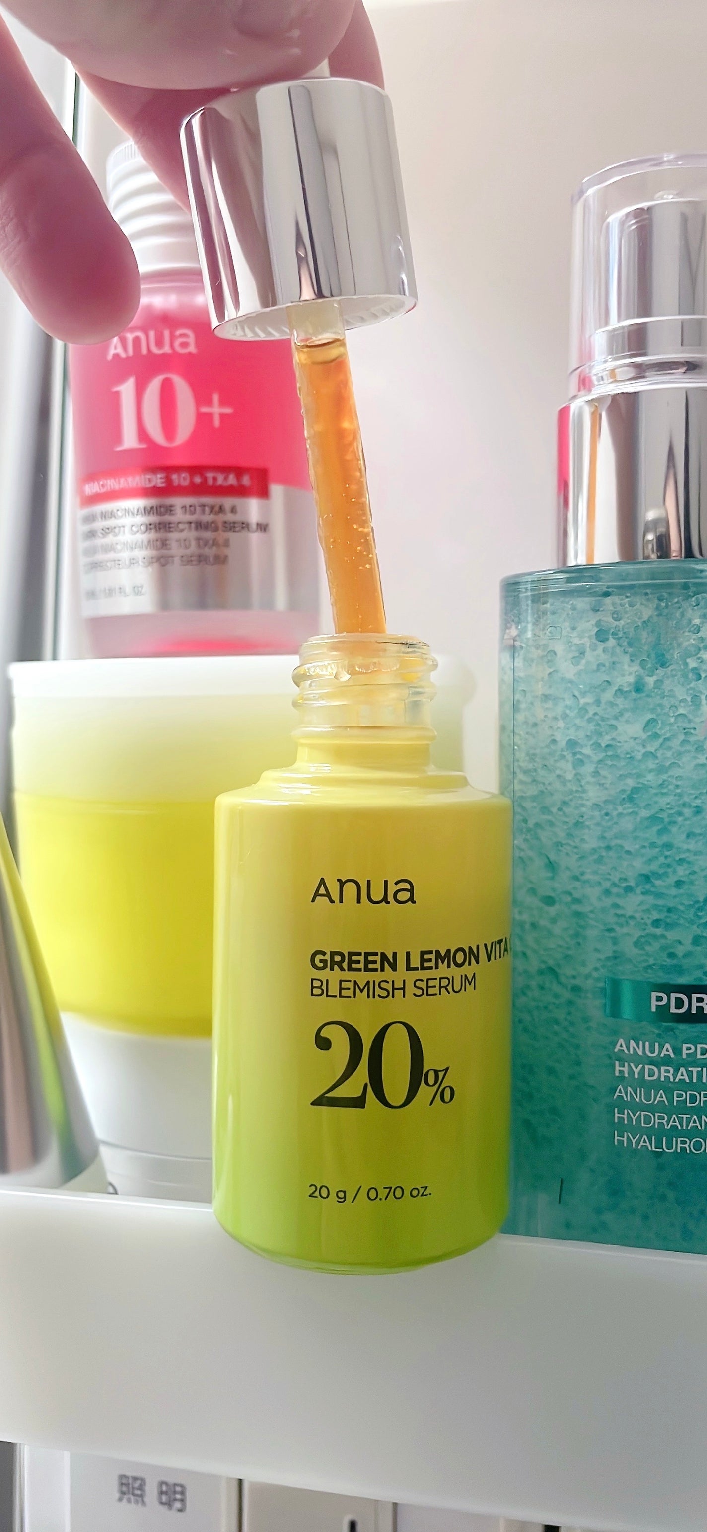 グリーンレモン ピュアビタC セラム/Anua/美容液を使ったクチコミ(5枚目)