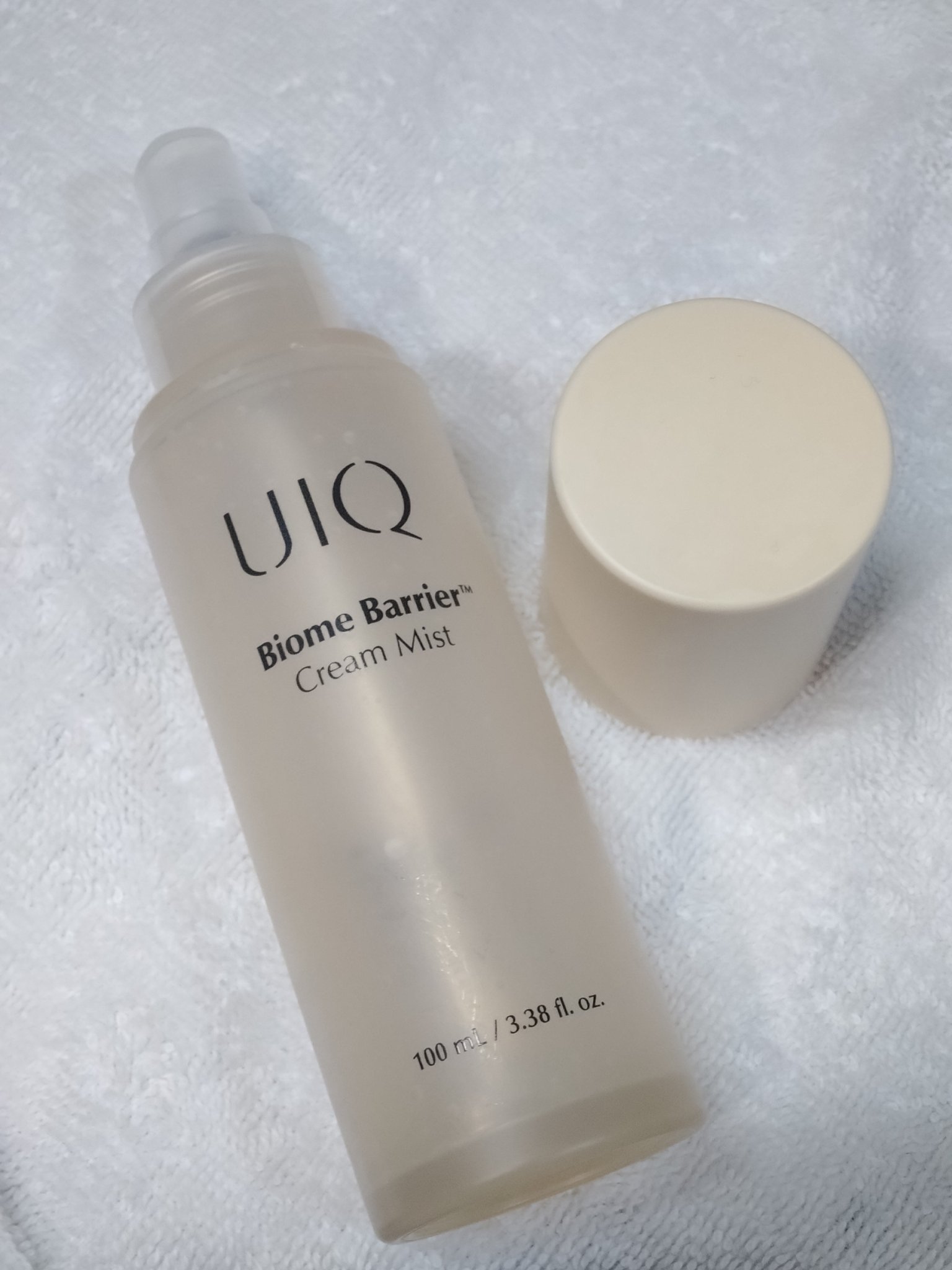 #使い切り報告

UIQ　バイオームバリア クリームミスト
ブランドさまより #提供 いただき
使い切りました〜🙌

リピート予定です🙆‍♀️✨