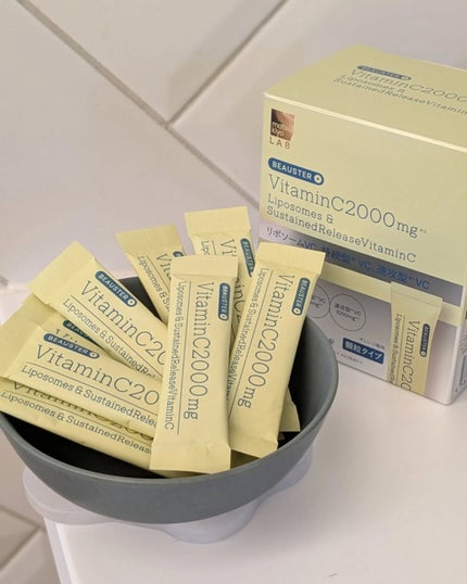 リポソーム+持続型ビタミンC顆粒/matsukiyo LAB/美容サプリメントを使ったクチコミ(1枚目)