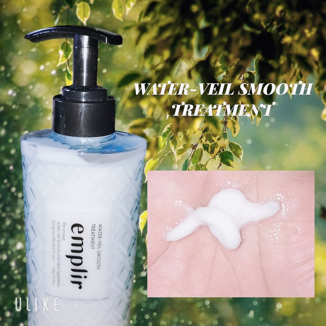 ウォーターベール スムース シャンプー／トリートメント/emplir/市販シャンプーを使ったクチコミ（3枚目）