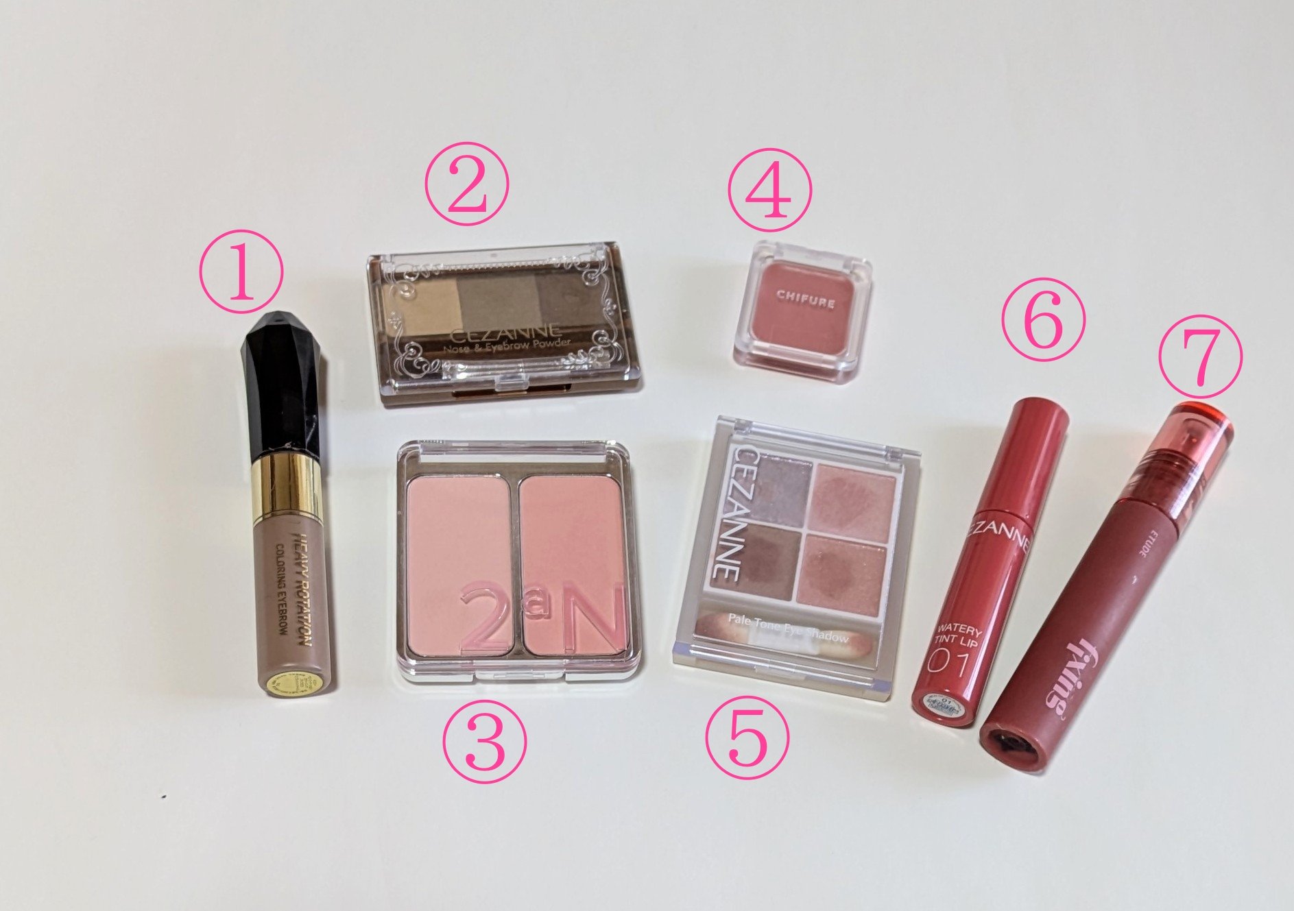 ヘビーローテーション カラーリングアイブロウEX/ヘビーローテーション/眉マスカラを使ったクチコミ（2枚目）