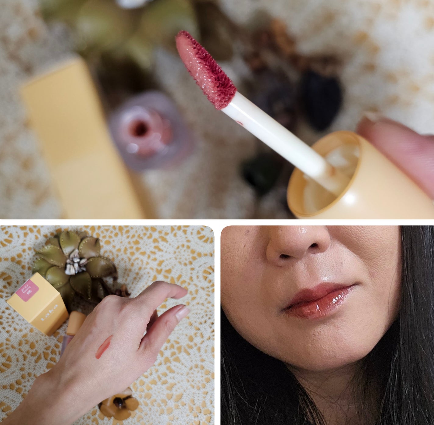 フルーティーグラムティント/Laka/リップティントを使ったクチコミ(3枚目)