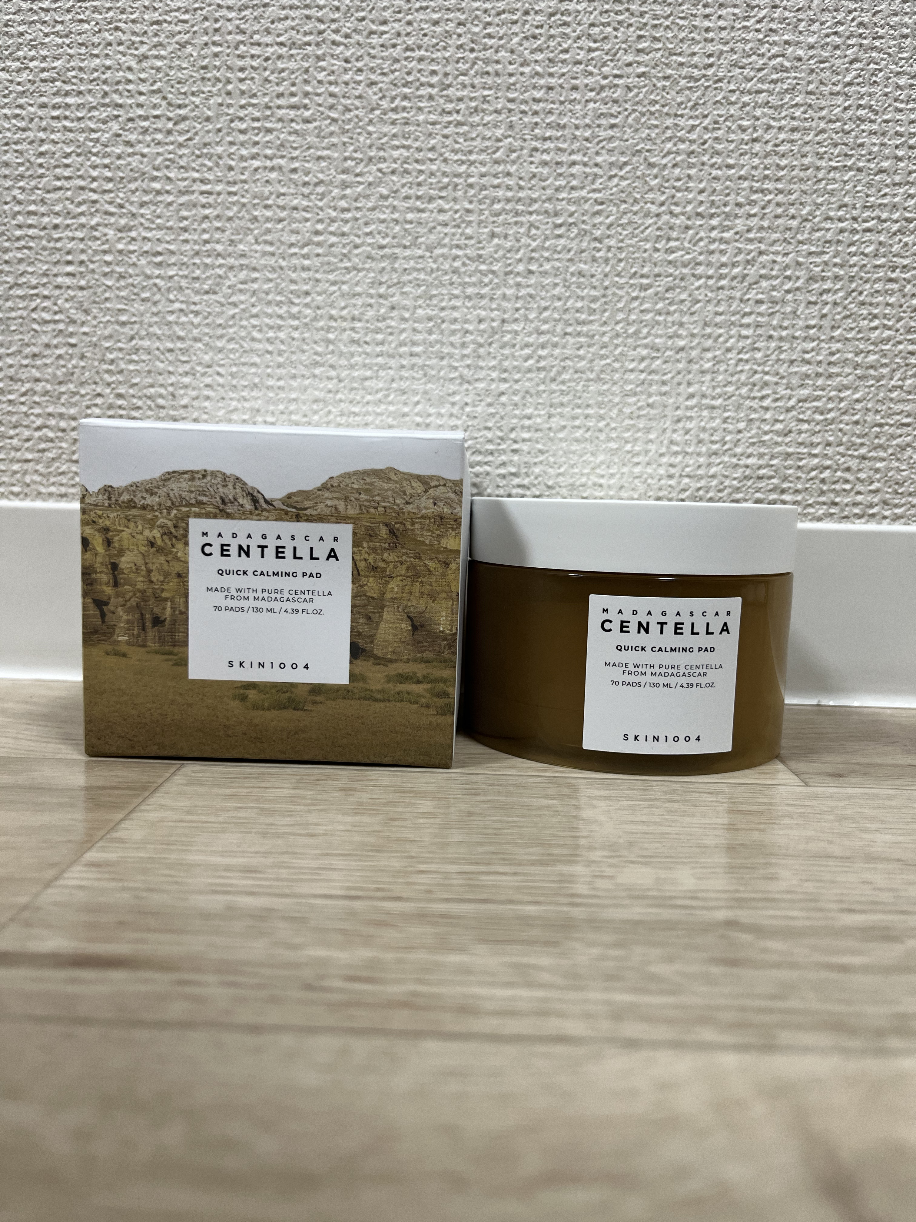 センテラ クイックカーミングパッド/SKIN1004/トナーパッドを使ったクチコミ（1枚目）