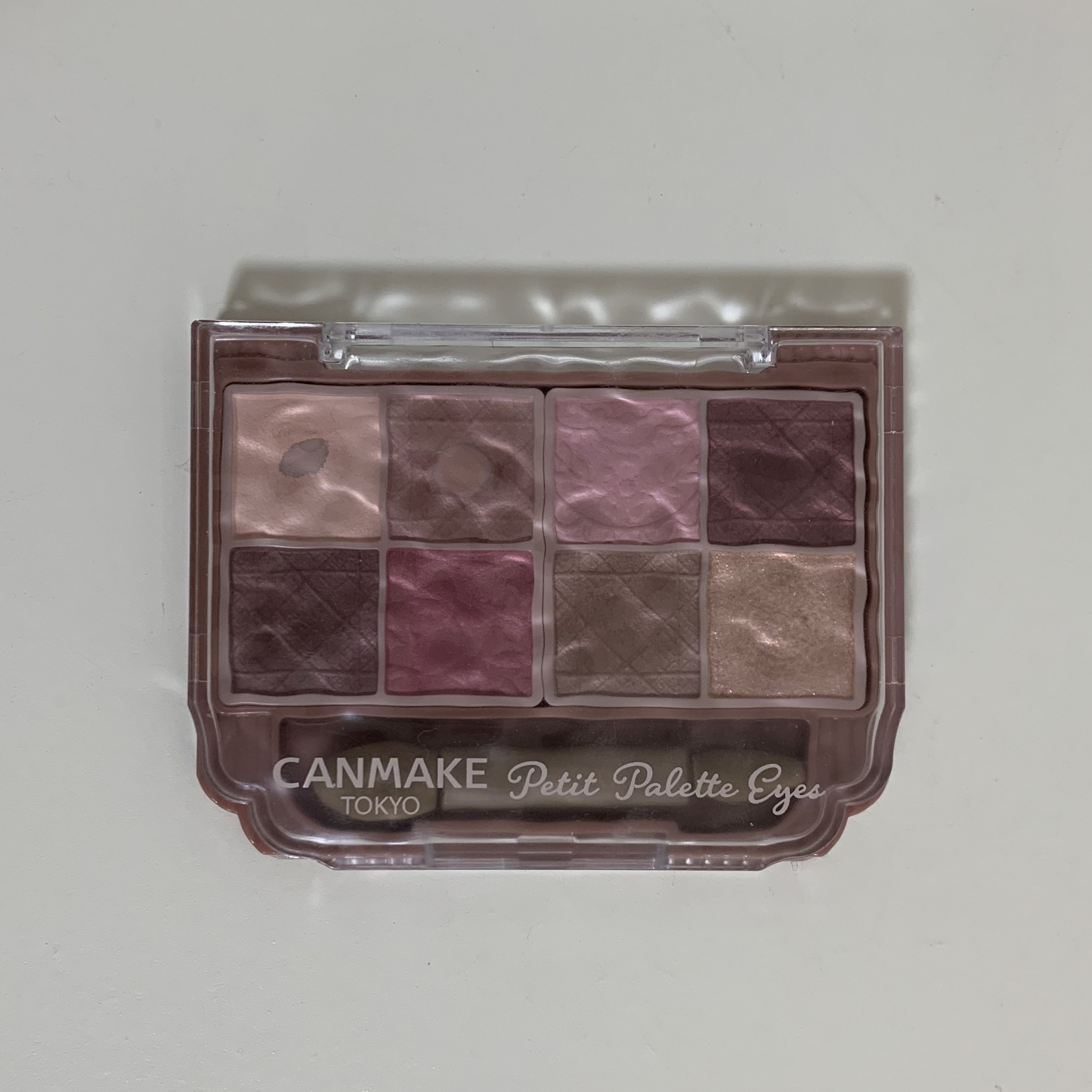 プティパレットアイズ（マットタイプ）/キャンメイク/パウダーアイシャドウを使ったクチコミ（1枚目）