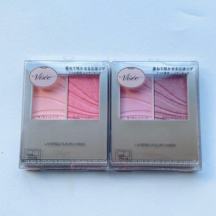 レイヤード フルリ チーク/Visée/パウダーチークを使ったクチコミ(6枚目)