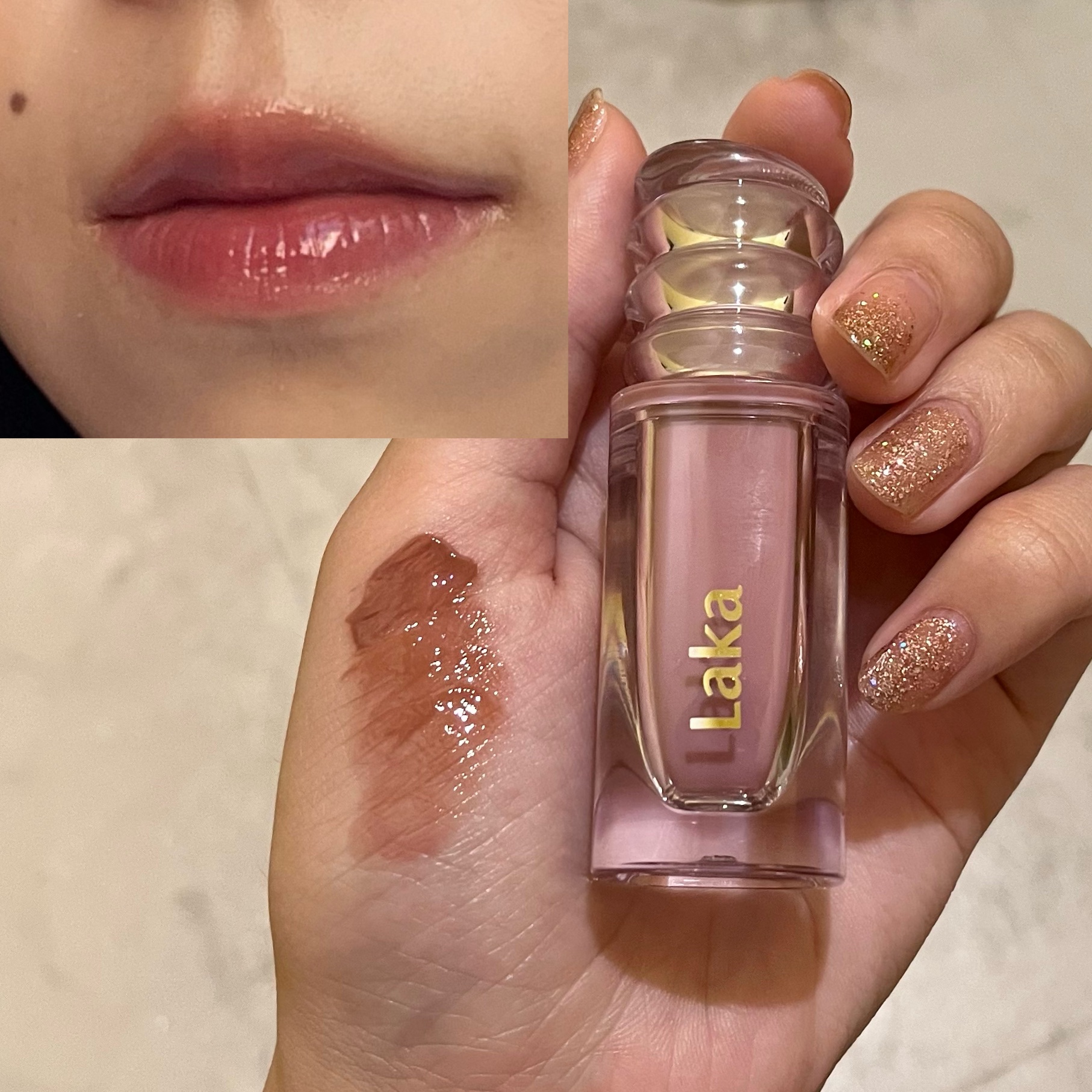 ラカ　マキシグレイヤーティント/Laka/リップティントを使ったクチコミ（1枚目）