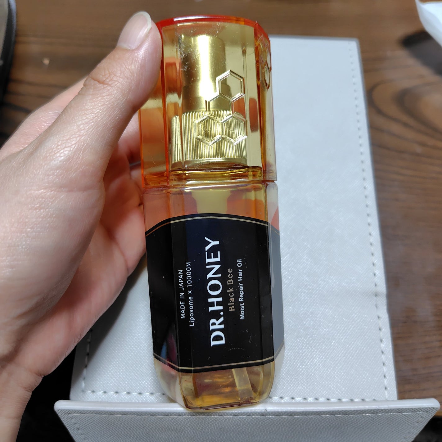DRハニー ブラックビー モイスト リペア ヘアオイル/DR.HONEY/ヘアオイルを使ったクチコミ(1枚目)