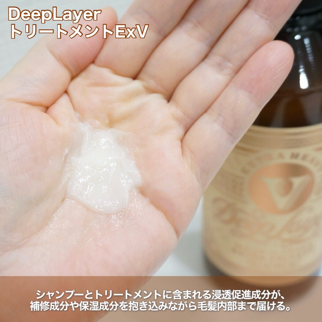 ディープレイヤー シャンプーExV/トリートメントExV 【プロフェッショナルユース】/DeepLayer/サロンシャンプーを使ったクチコミ(4枚目)