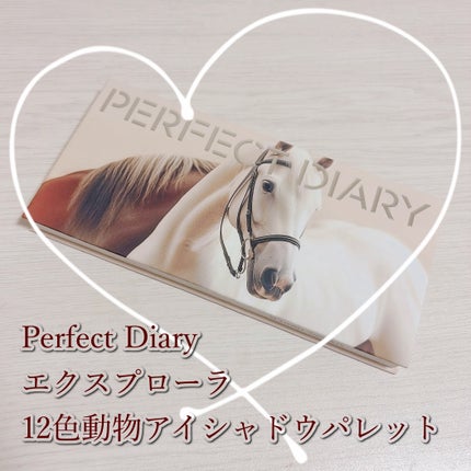 エクスプローラ12色 動物アイシャドウパレット/PERFECT DIARY/アイシャドウパレットを使ったクチコミ(1枚目)