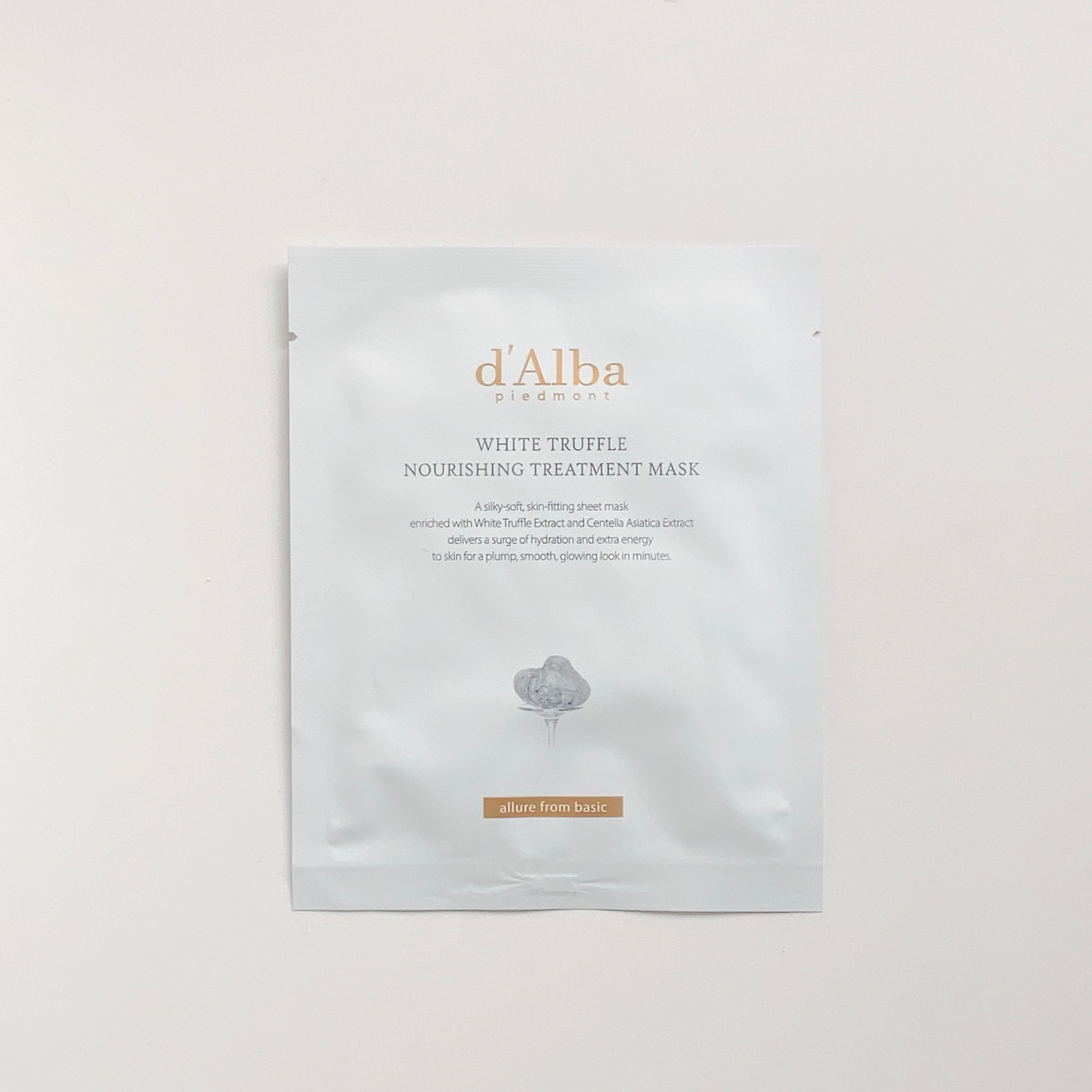 ホワイトトリュフナリシングトリートメントマスク/ダルバ/シートマスク・パックを使ったクチコミ（1枚目）