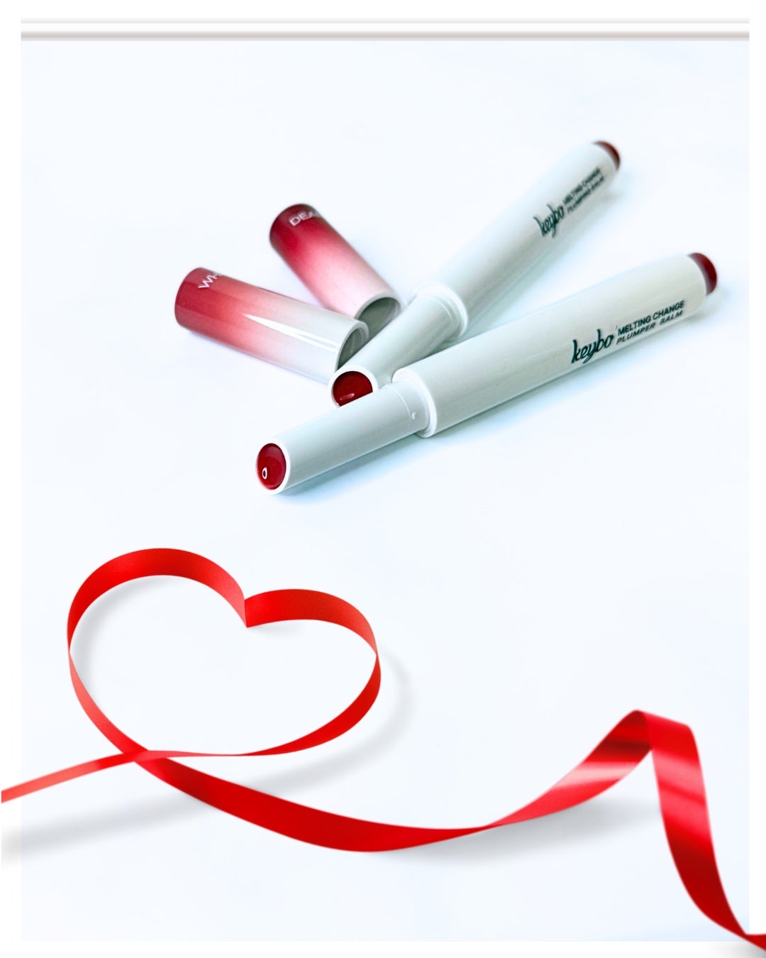 MELTING CHANGE PLUMPING BALM/keybo/口紅を使ったクチコミ(5枚目)