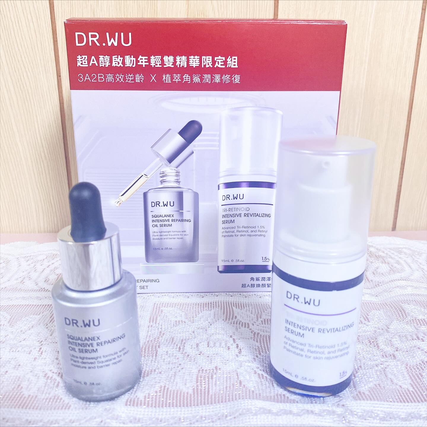 スクワランエクス リペア オイルセラム	（旧 エイジバーサル リペア オイルセラム）					/DR.WU/フェイスオイルを使ったクチコミ（1枚目）