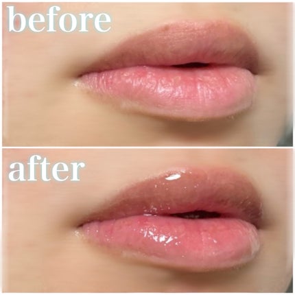 トリートメントケアグロス<ホワイトダスト>/CandyDoll/リップグロスを使ったクチコミ(2枚目)