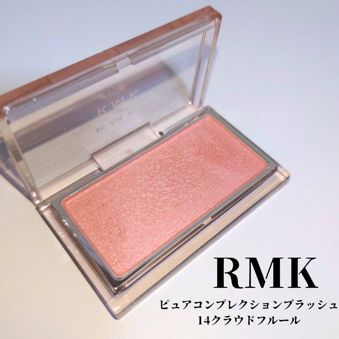 RMK ピュア コンプレクション ブラッシュ 14 クラウド フルール/RMK/パウダーチークを使ったクチコミ（1枚目）