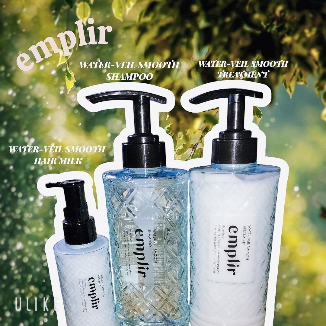 ウォーターベール スムース シャンプー/トリートメント/emplir/市販シャンプーを使ったクチコミ(1枚目)