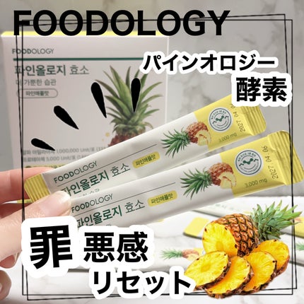 パインオロジー酵素/FOODOLOGY/酵素ドリンクを使ったクチコミ(1枚目)