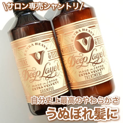 ディープレイヤー シャンプーExV/トリートメントExV 【プロフェッショナルユース】/DeepLayer/サロンシャンプーを使ったクチコミ(1枚目)