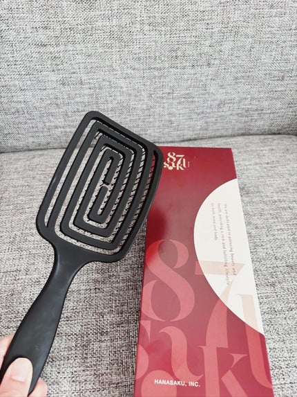 87saku ハナサク 速乾ブラシ/87saku/ヘアブラシを使ったクチコミ(4枚目)