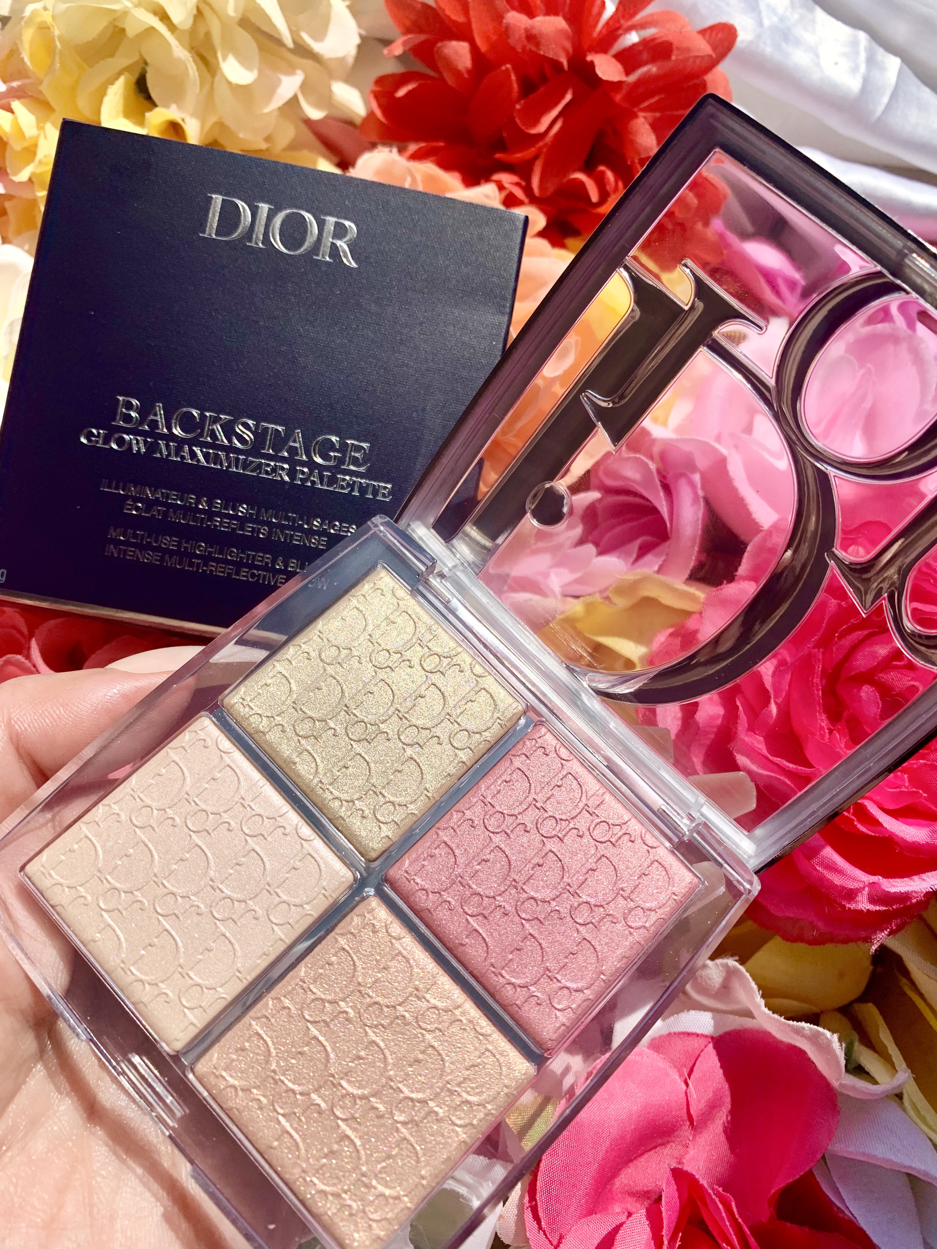 ディオール バックステージ フェイス グロウ パレット/Dior/ハイライトを使ったクチコミ（2枚目）