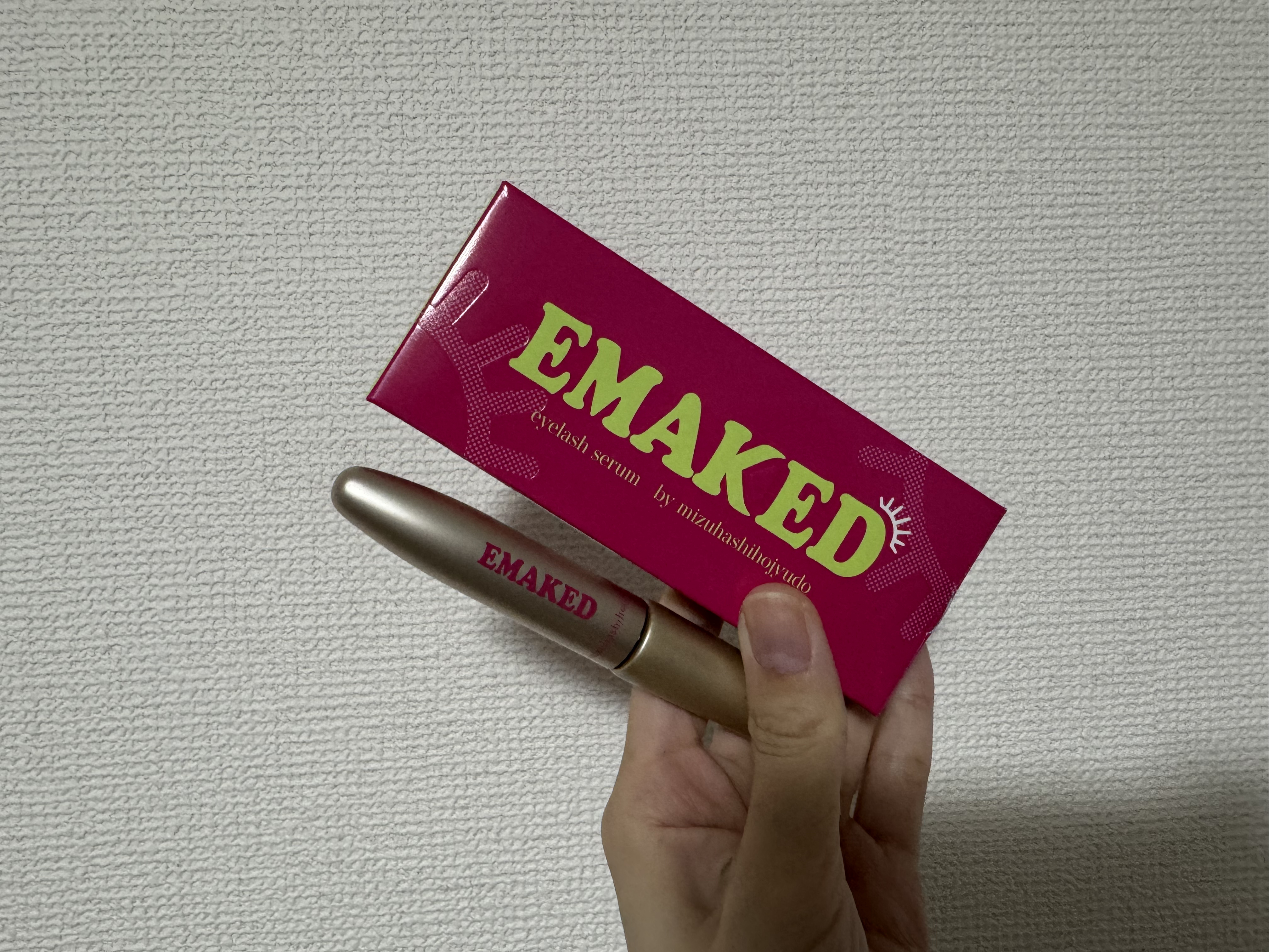 EMAKED（エマーキット）/水橋保寿堂製薬/まつげ美容液を使ったクチコミ（1枚目）
