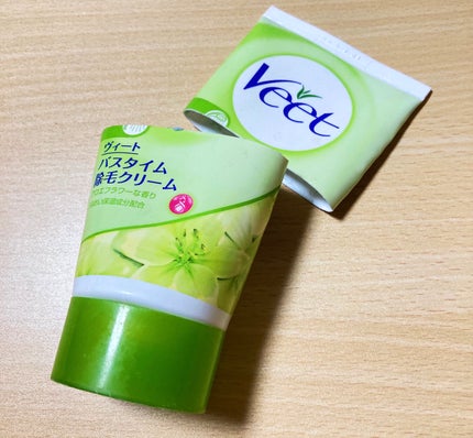 ヴィート ピュアバスタイム除毛クリーム 敏感肌用/Veet/除毛クリームを使ったクチコミ(1枚目)