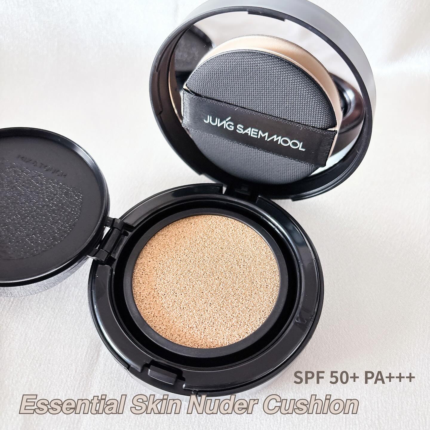 エッセンシャル スキン ヌーダー クッション/JUNG SAEM MOOL/クッションファンデーションを使ったクチコミ（2枚目）