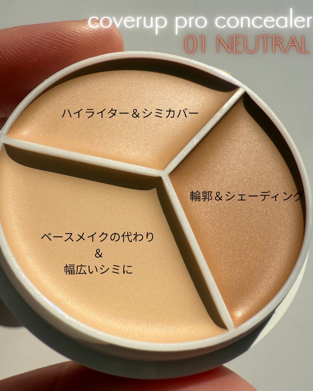 カバーアッププロコンシーラー/TFIT/パレットコンシーラーを使ったクチコミ(2枚目)