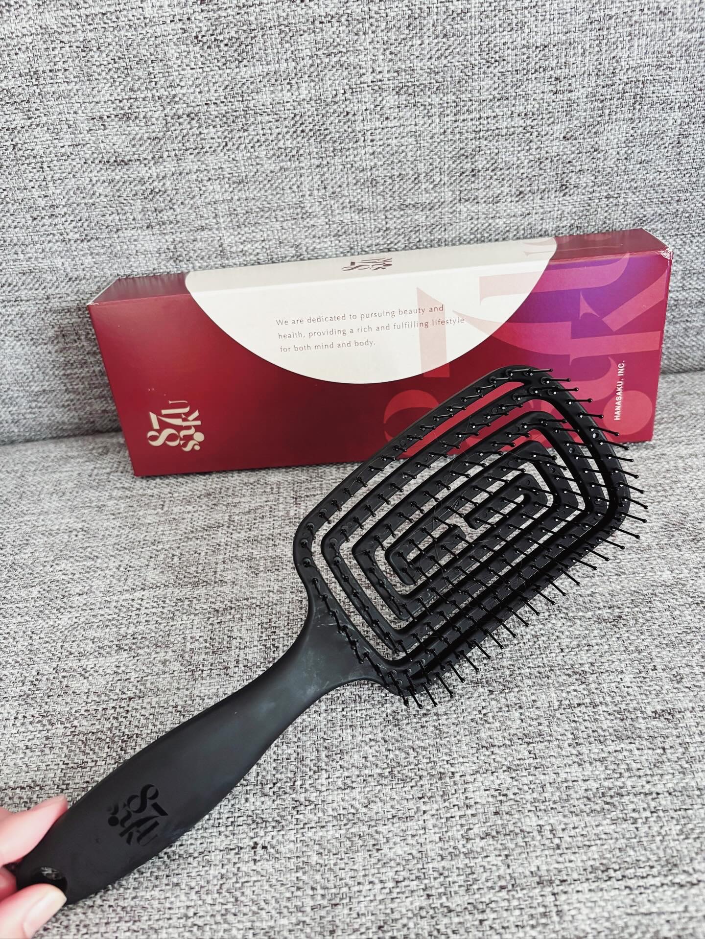 87saku ハナサク 速乾ブラシ/87saku/ヘアブラシを使ったクチコミ（1枚目）