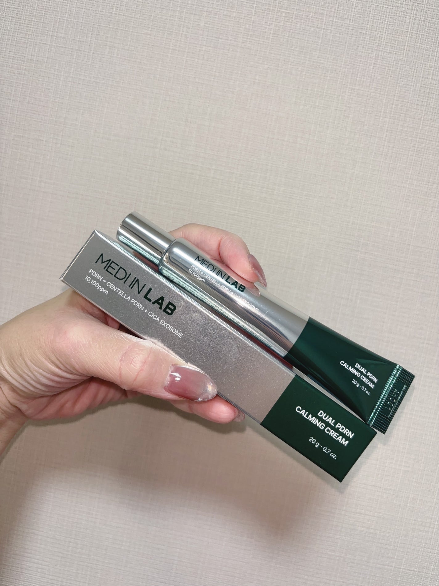デュアルPDRNカーミングクリーム/MEDI IN LAB/フェイスクリームを使ったクチコミ(2枚目)