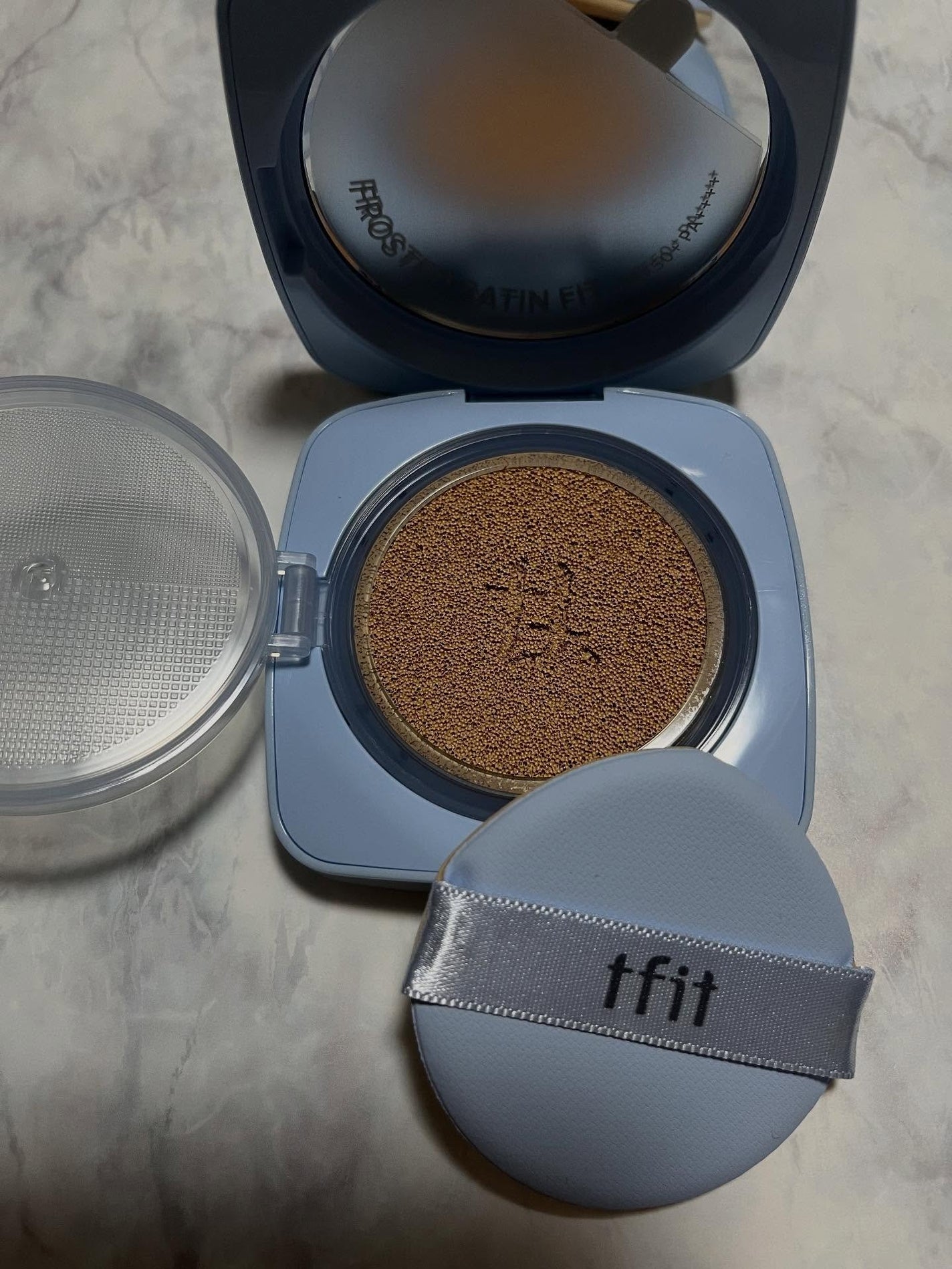 アイシーフィットカバークッションEX/TFIT/クッションファンデーションを使ったクチコミ(2枚目)