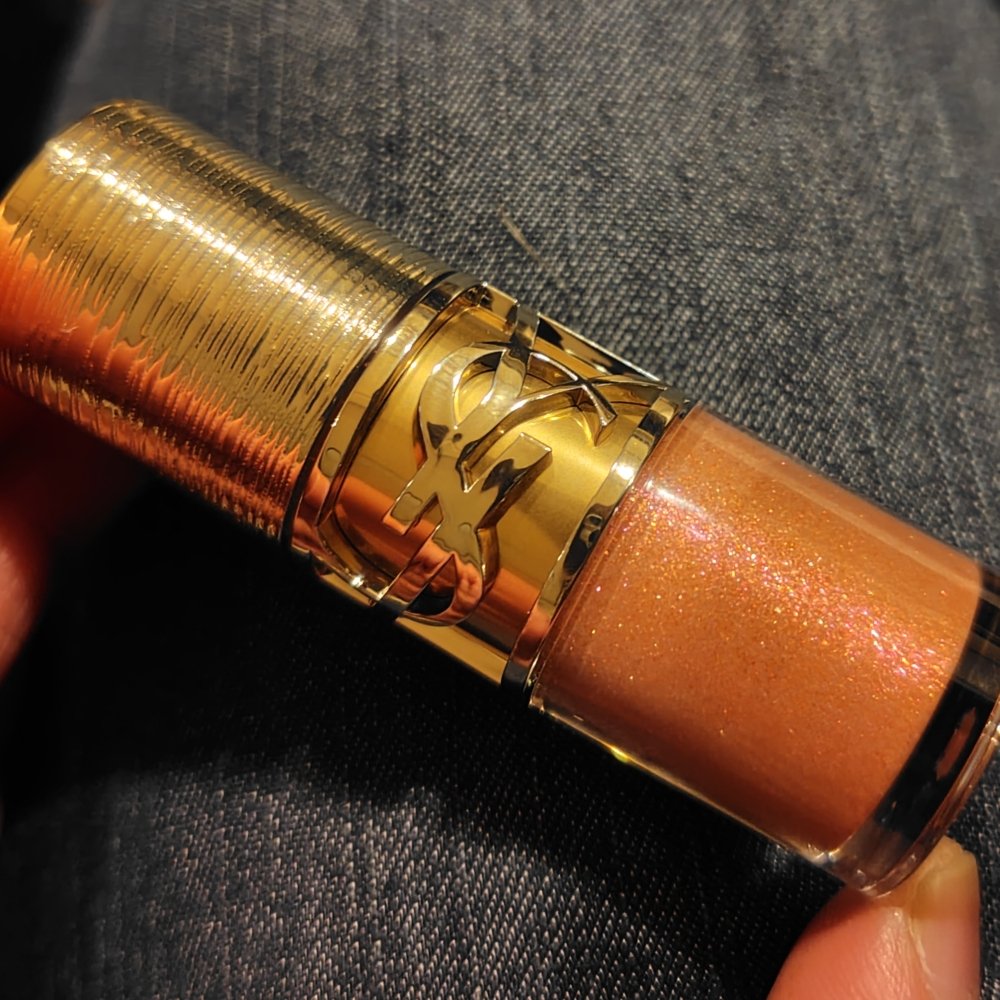 YSL ラブシャイン グロスプランパー #12 ハニー ムーン＜コレクター＞/YVES SAINT LAURENT BEAUTE/リップグロスを使ったクチコミ（1枚目）