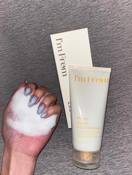 スワン✧*。 on LIPS 「I’mfromアプリコットシャーベットパッククレンザー、フィグ..」(4枚目)