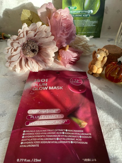プラムグローマスク/ISOI/シートマスク・パックを使ったクチコミ(5枚目)
