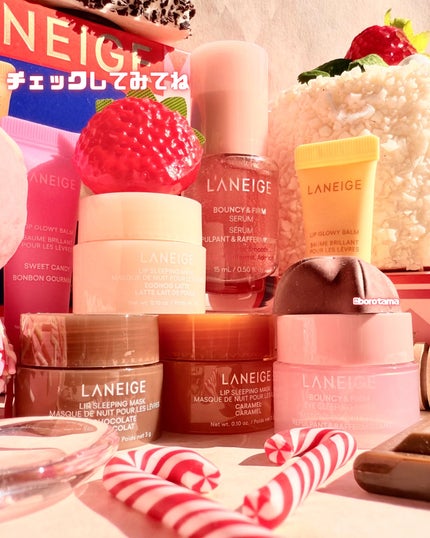 リップスリーピングマスク ミッドナイトミニズ N/LANEIGE/リップケアを使ったクチコミ(10枚目)