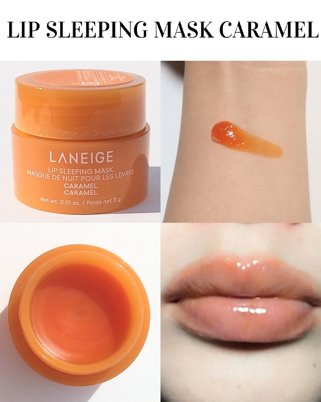 リップスリーピングマスク ミッドナイトミニズ N/LANEIGE/リップケアを使ったクチコミ（3枚目）