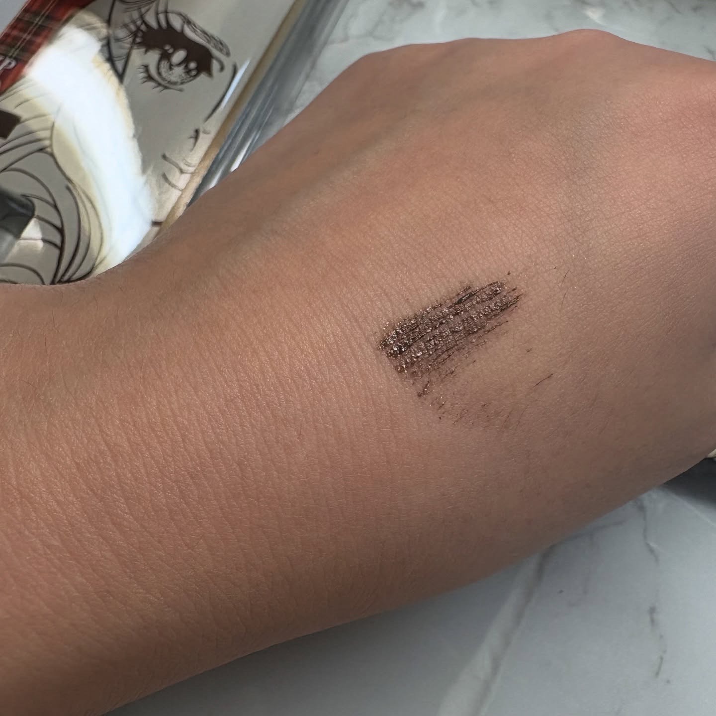 ロング＆カールマスカラ アドバンストフィルム 02 ブラウン/ヒロインメイク/マスカラを使ったクチコミ（2枚目）