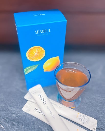 マインドフル地中海レモングリーンティー /FOODOLOGY/美容ドリンクを使ったクチコミ(4枚目)
