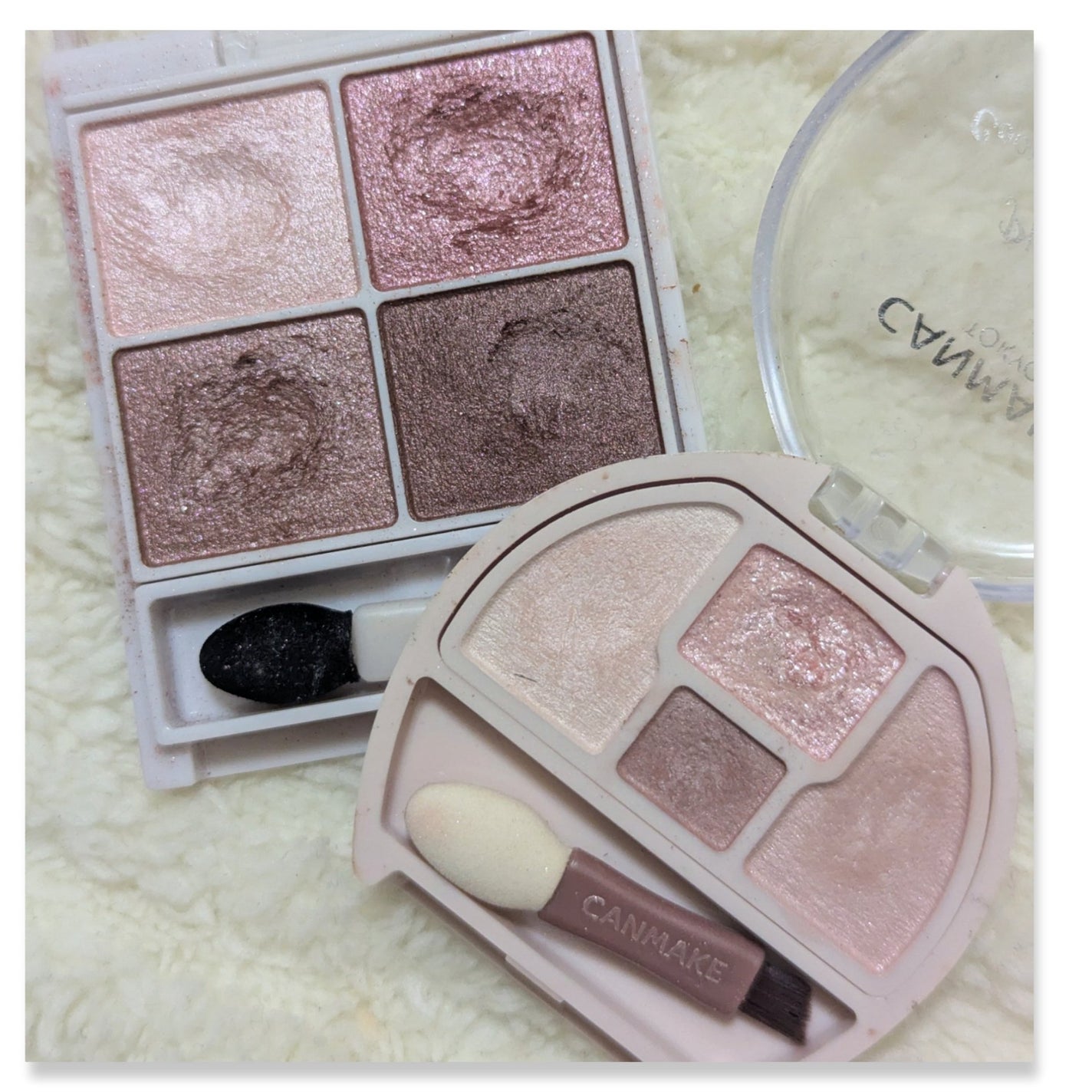 シルキースフレアイズ/キャンメイク/アイシャドウパレットを使ったクチコミ(3枚目)