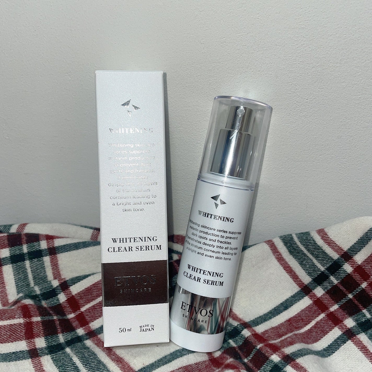 ホワイトニングクリアセラム/エトヴォス/美容液を使ったクチコミ(1枚目)