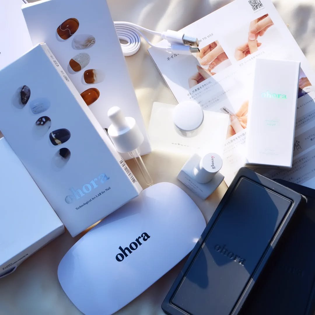 セミキュアジェルネイル（ハンド）/ohora/ネイルシールを使ったクチコミ（2枚目）