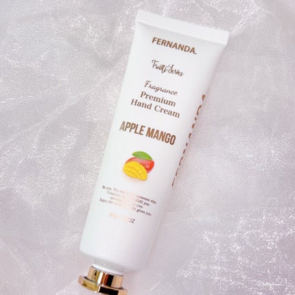 プレミアムハンドクリーム アップルマンゴーコレクション/フェルナンダ/ハンドクリームを使ったクチコミ(1枚目)