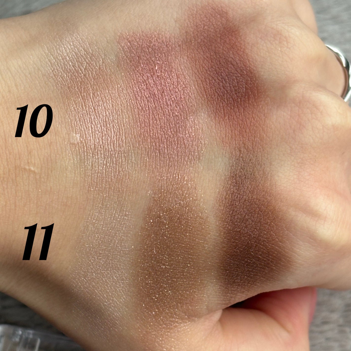 トーンアップアイシャドウ/CEZANNE/アイシャドウパレットを使ったクチコミ(4枚目)