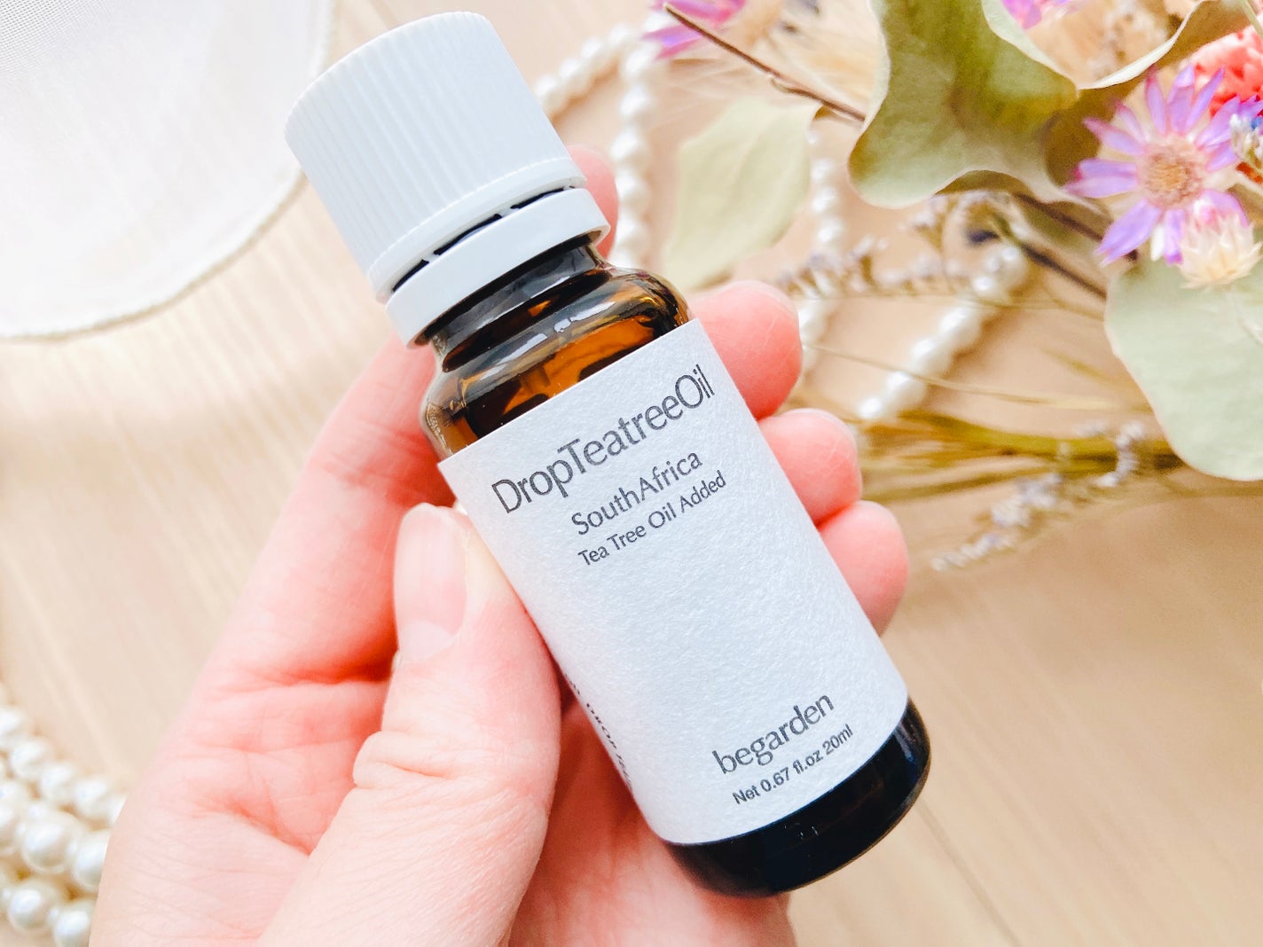 ドロップティーツリーオイル/ビーガーデン/フェイスオイルを使ったクチコミ(3枚目)